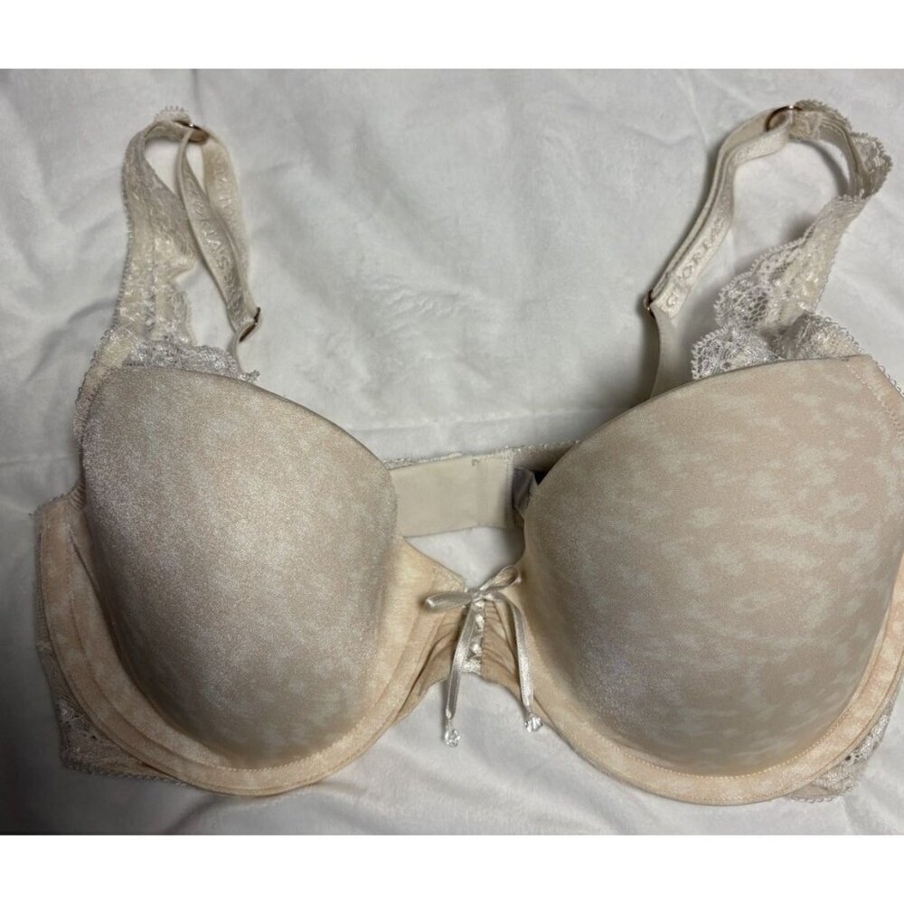 Victoria’s Secret DREAM ANGELS LINED DEMI - Size 34D Floral Lace